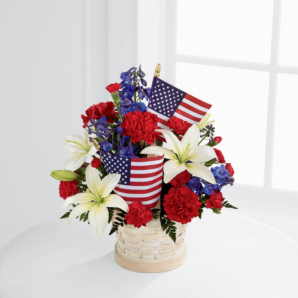 American Glory Bouquet – Margartia Flowers, Jersey City NJ