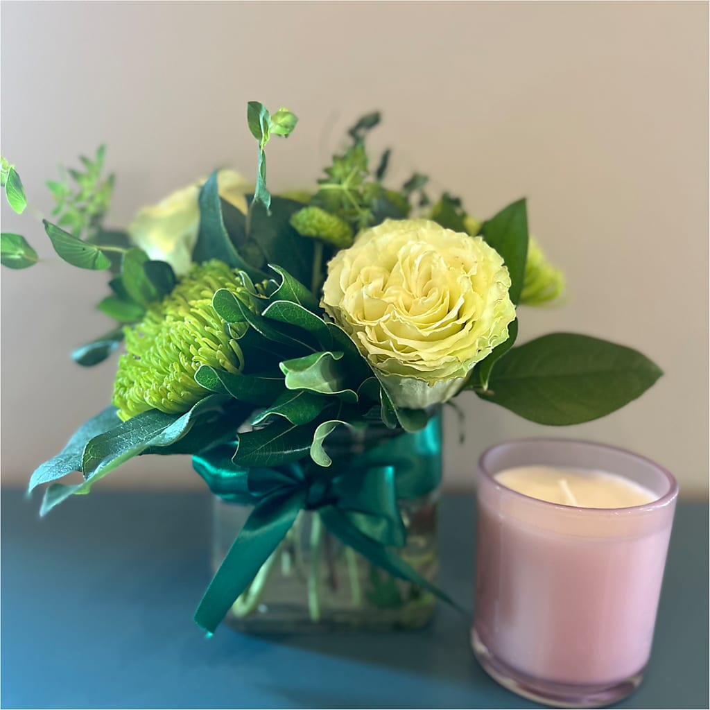 Emerald Forest Bouquet – Margartia Flowers, Jersey City NJ