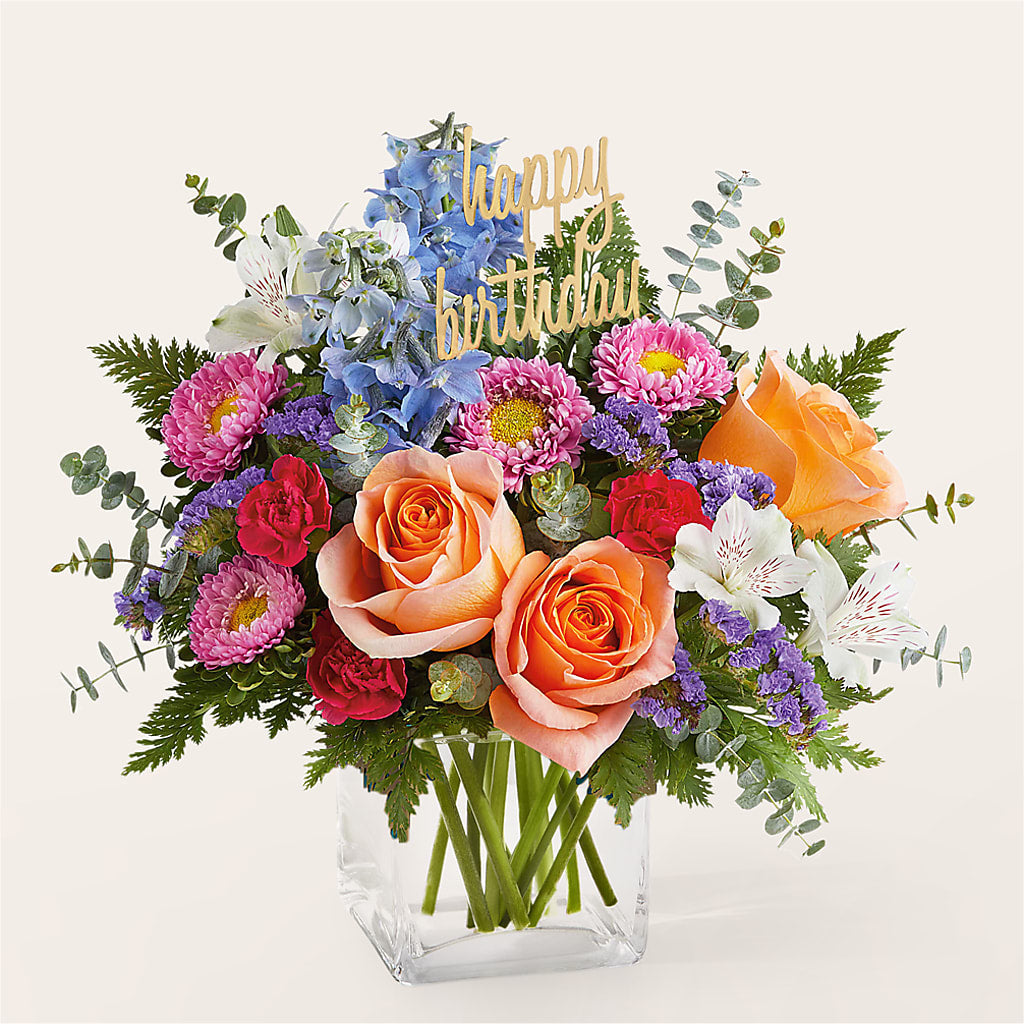 Birthday Bash Bouquet – Margartia Flowers, Jersey City NJ