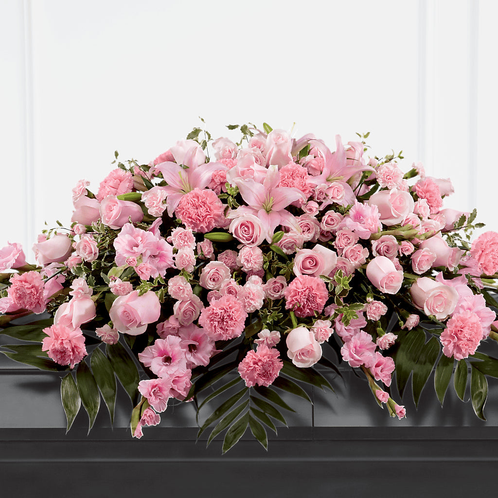 Garden of Comfort Casket Spray (Standard) – Margartia Flowers, Jersey City NJ