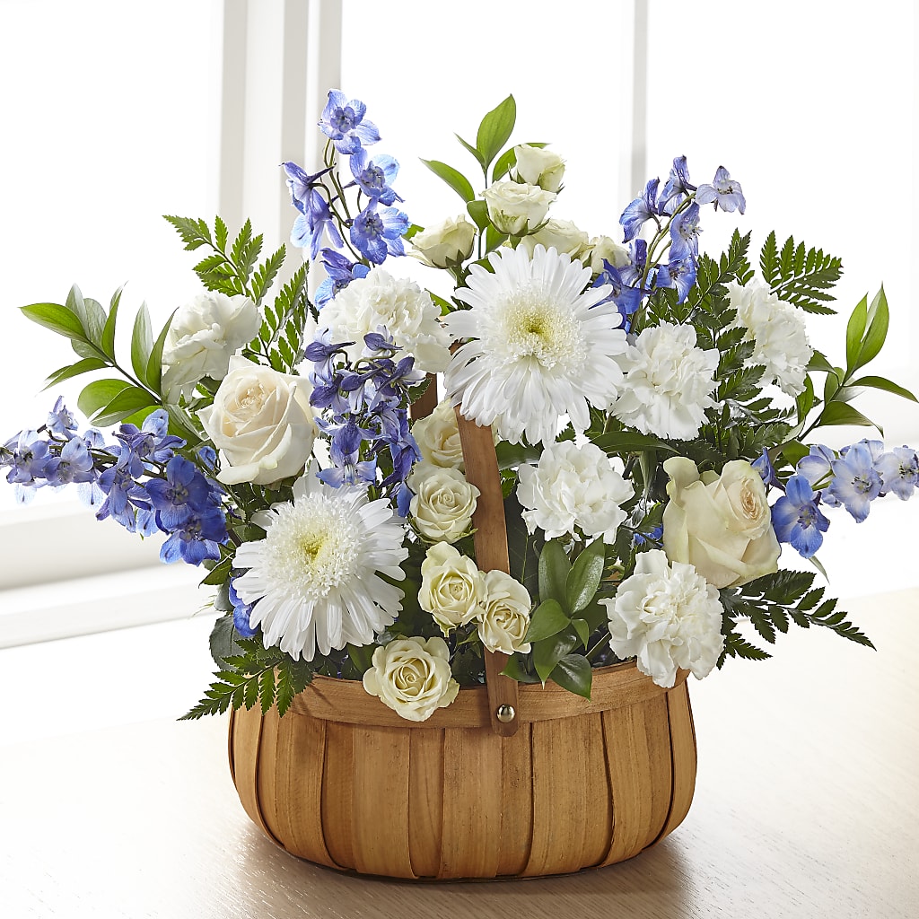 Harmony & Grace Basket – Margartia Flowers, Jersey City NJ