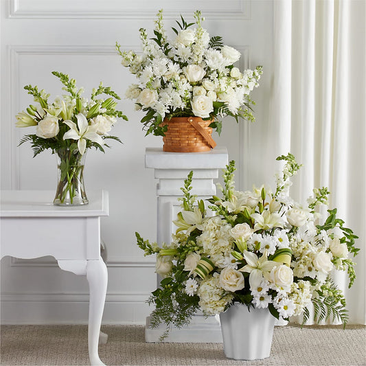 Sincerest Condolences Bundles – Margartia Flowers, Jersey City NJ