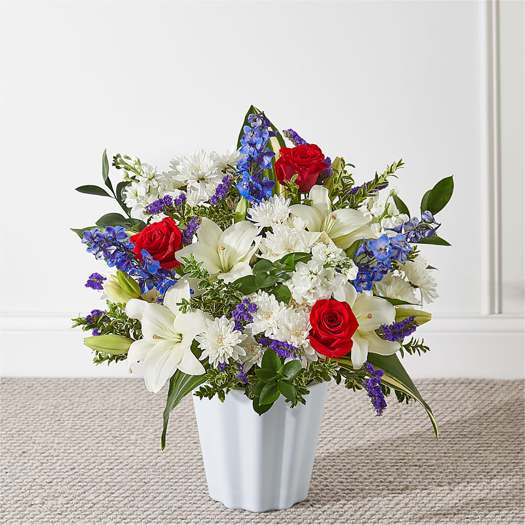 Consoled Floor Basket – Margartia Flowers, Jersey City NJ