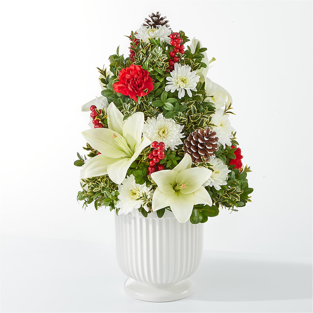 Festive Moments Tree –  Margartia Flowers, Jersey City NJ