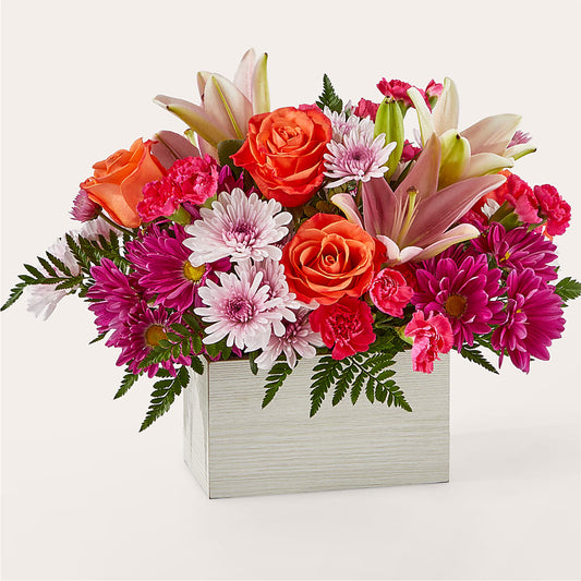 Light of My Life Box Bouquet –  Margartia Flowers, Jersey City NJ