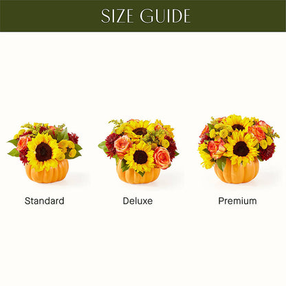 Golden Gourd Pumpkin Bouquet –  Margartia Flowers, Jersey City NJ