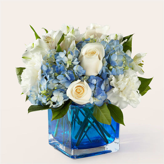 Soothing Waters Bouquet –  Margartia Flowers, Jersey City NJ