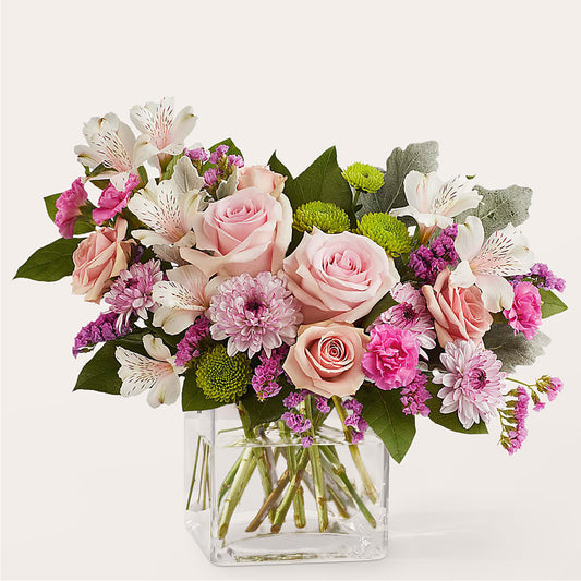 Pink Suede Bouquet –  Margartia Flowers, Jersey City NJ