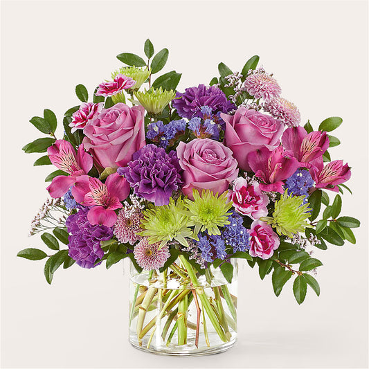 Glass Half Full Bouquet –  Margartia Flowers, Jersey City NJ