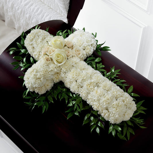 Peaceful Memories Casket Spray (Standard) –  Margartia Flowers, Jersey City NJ