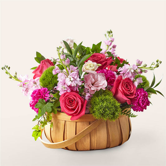 Radiance in Bloom Basket –  Margartia Flowers, Jersey City NJ