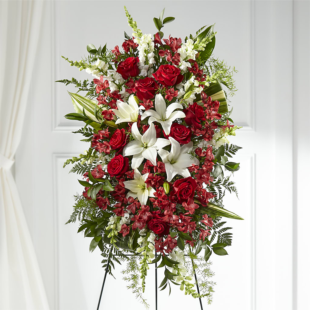 Everlasting Memory Standing Spray –  Margartia Flowers, Jersey City NJ