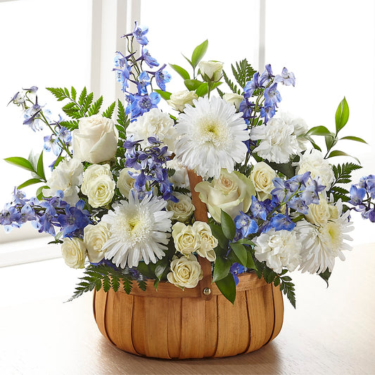 Harmony & Grace Basket –  Margartia Flowers, Jersey City NJ