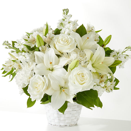 Peaceful Reflections Arrangement –  Margartia Flowers, Jersey City NJ
