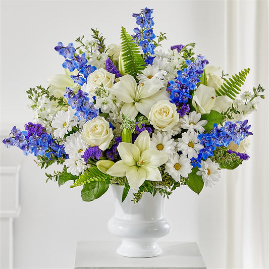 Expressions of Hope Urn Arrangement –  Margartia Flowers, Jersey City NJ