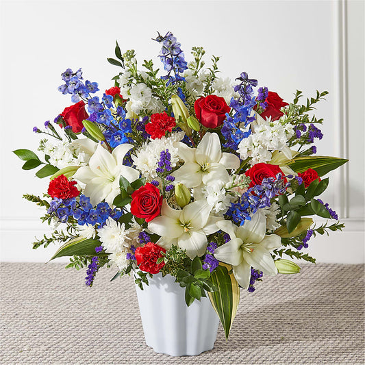 Consoled Floor Basket –  Margartia Flowers, Jersey City NJ