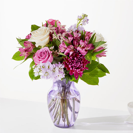 Amethyst Dreams Bouquet –  Margartia Flowers, Jersey City NJ