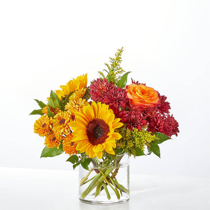 Flannel Scarf Bouquet –  Margartia Flowers, Jersey City NJ