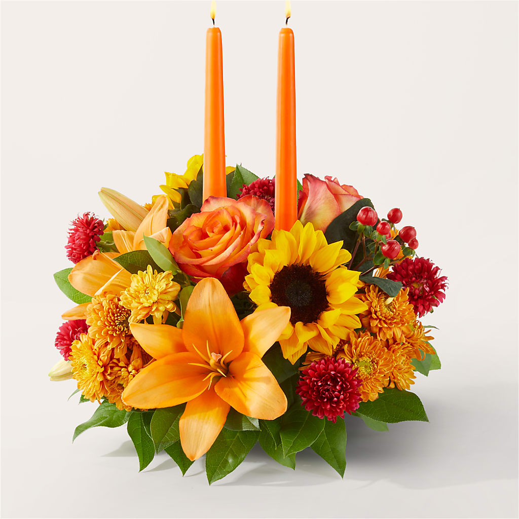 Grateful Centerpiece –  Margartia Flowers, Jersey City NJ