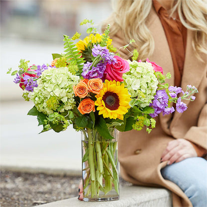 Vibrant Greetings Bouquet –  Margartia Flowers, Jersey City NJ