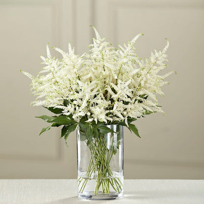 White Astilbe Bouquet –  Margartia Flowers, Jersey City NJ